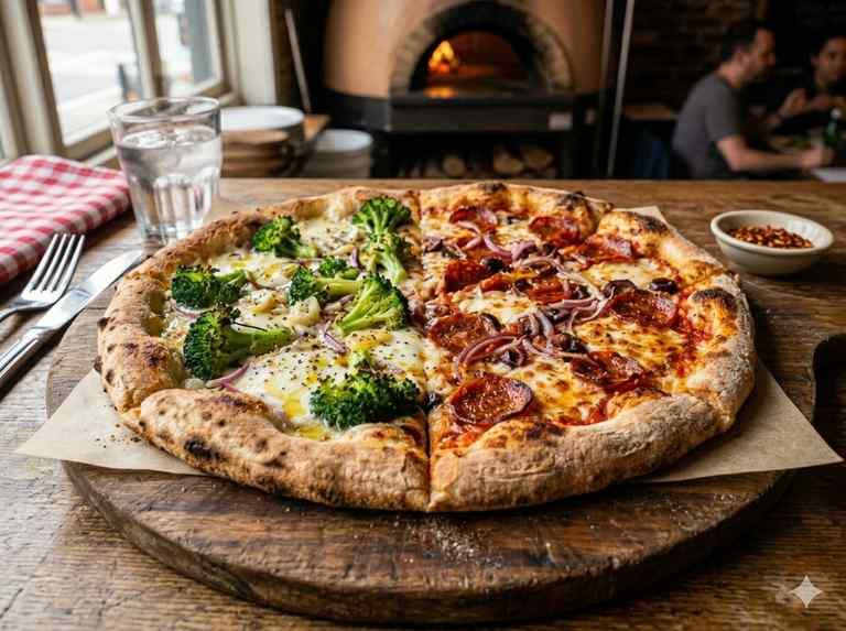 Modelo de cardápio para Pizzaria